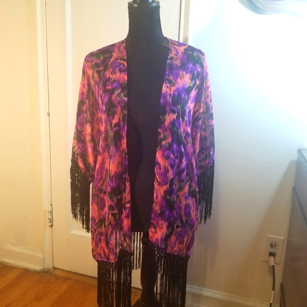 Women's Floral Duster